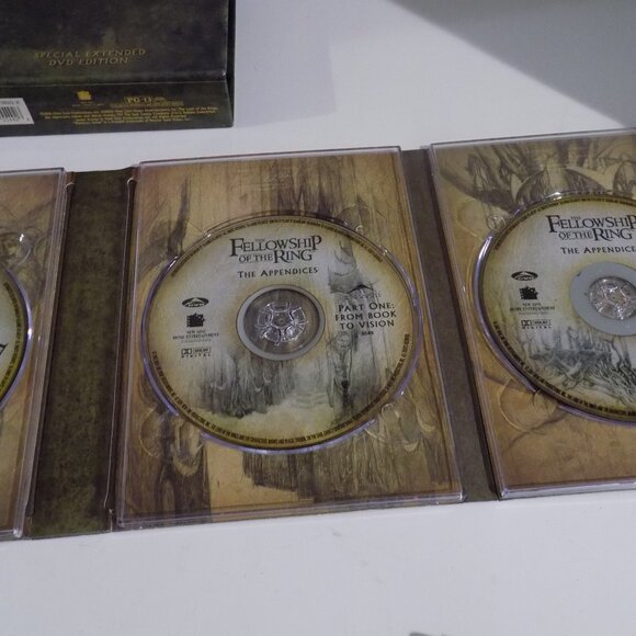 LOTR DVDS Platinum Series Lot of 3 Two Towers Return of King Fellowship of Rings - Picture 5 of 7